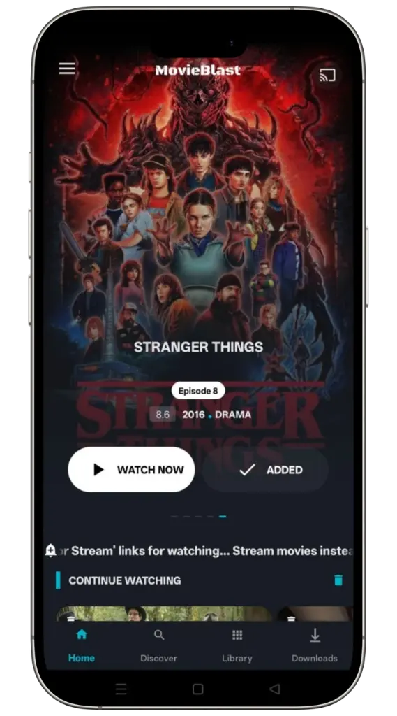 Enjoy Movieblast App